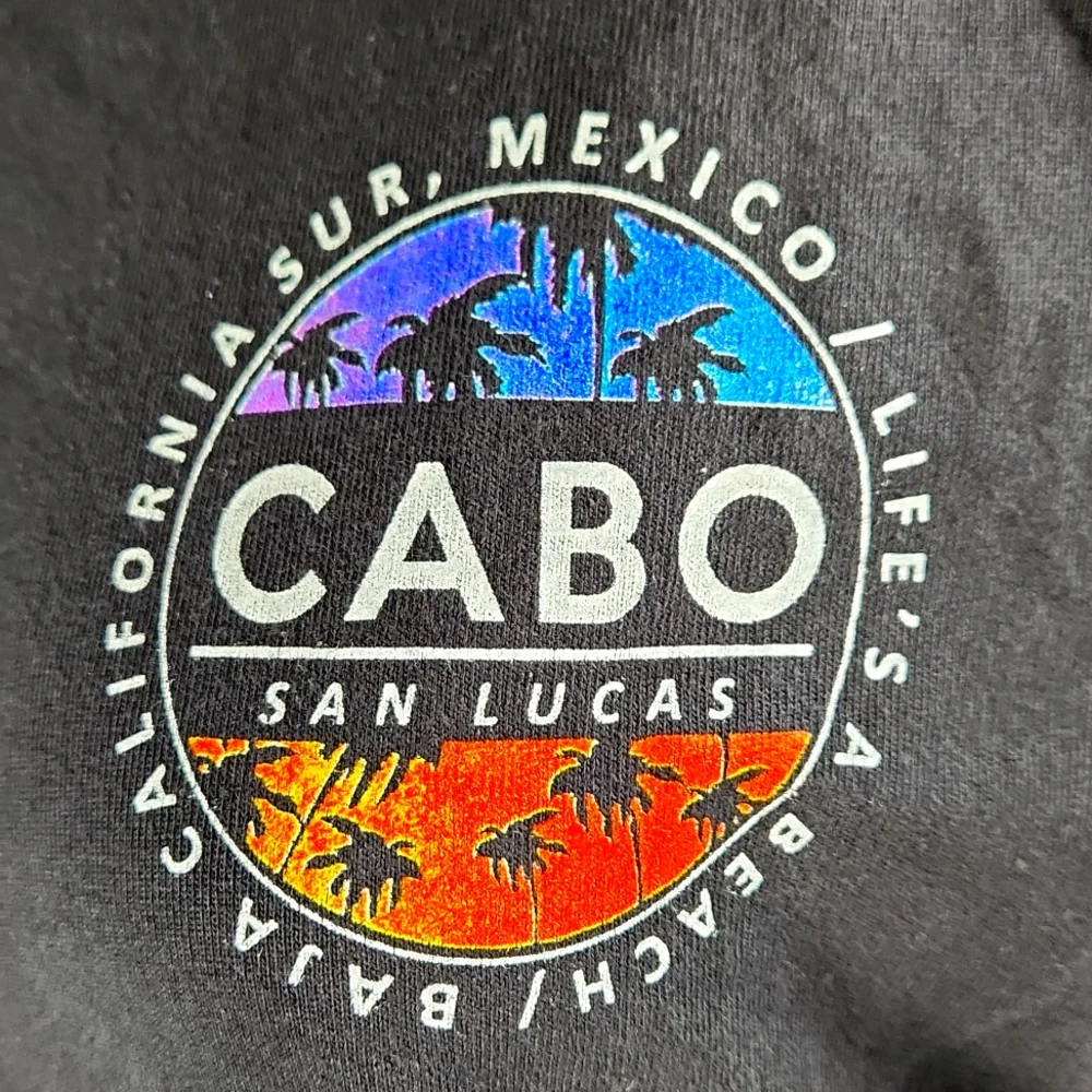 Cabo San Lucas Longsleeve logo Tee Size M